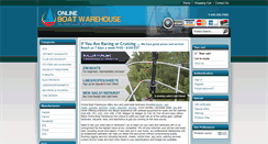 Desktop Screenshot of onlineboatwarehouse.com